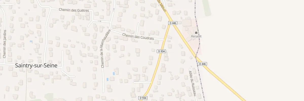Plan du 111 Rue du Général Leclerc à Saintry-sur-Seine