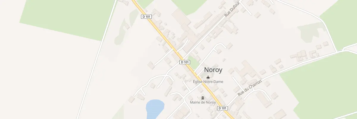 Plan du 228 Rue St Jean des Pleurs à Noroy