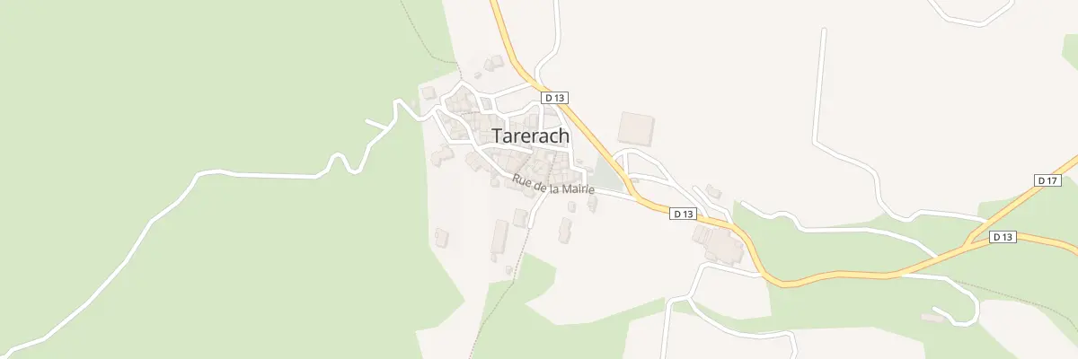 Plan du 13 Le Village à Tarerach