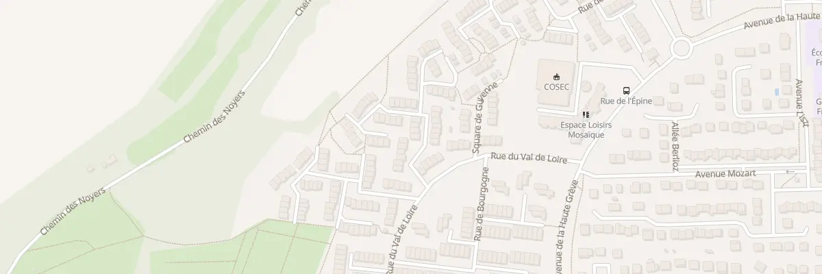 Plan du 13 Rue de l’Ile de France à Fosses