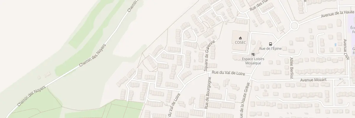 Plan du 17 Rue de l’Ile de France à Fosses