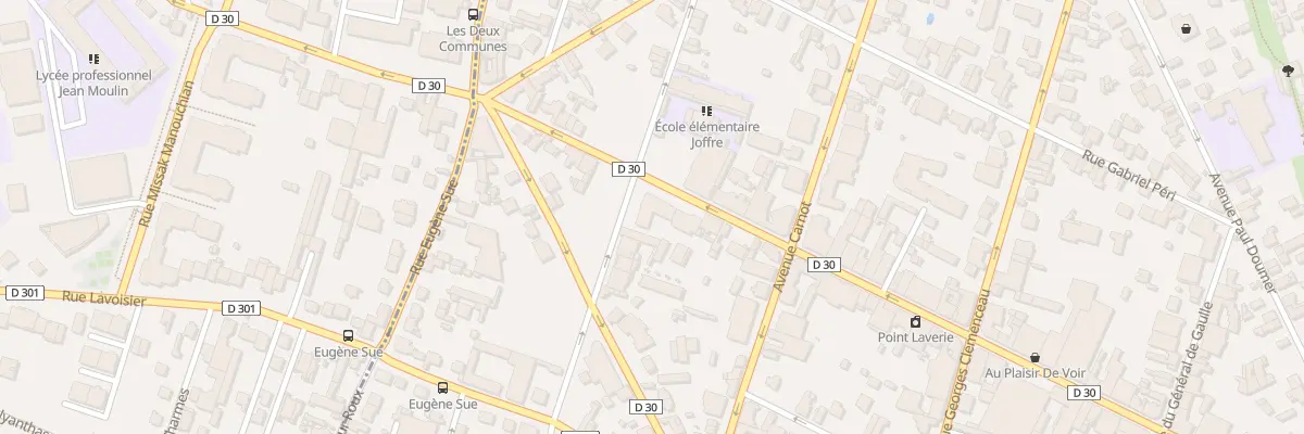 Plan du 12 Av du Maréchal Foch à Neuilly-Plaisance