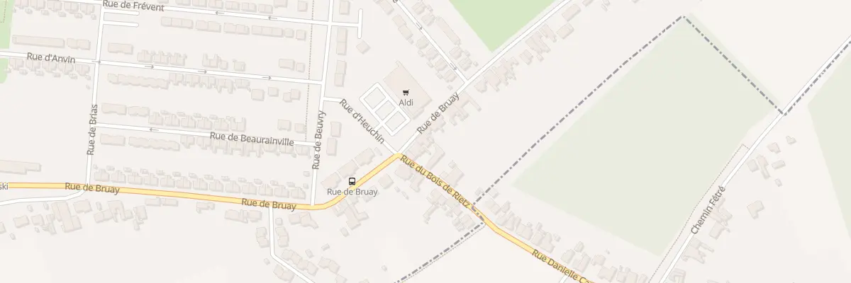 Plan du 154 Rue de Bruay à Calonne-Ricouart