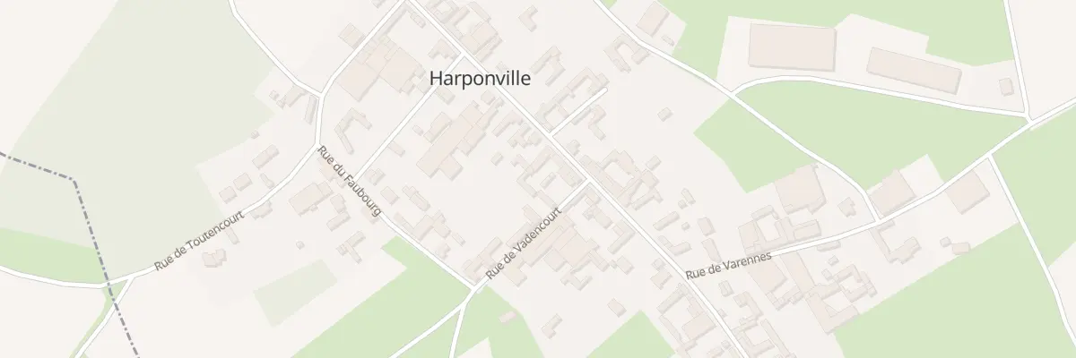 Plan du 20 Gr Grande Rue à Harponville