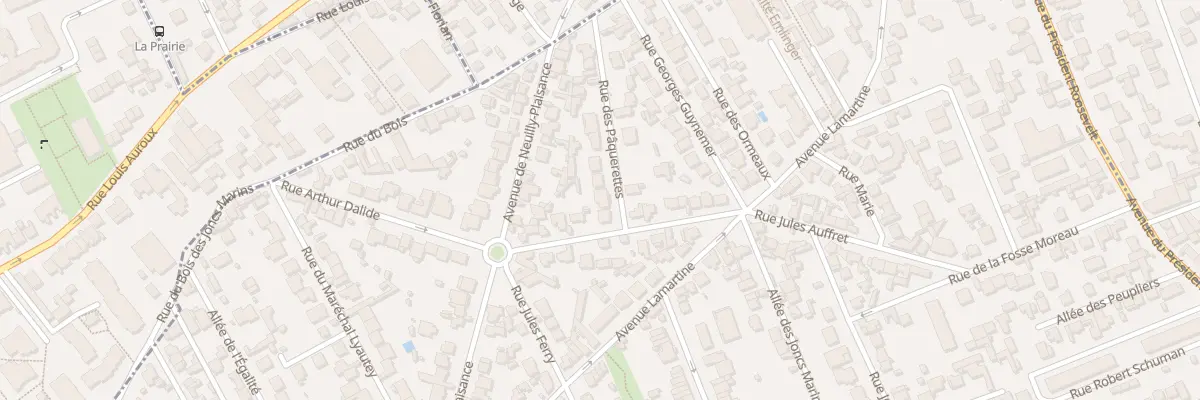 Plan du 1 Rue des Pâquerettes au Perreux-sur-Marne