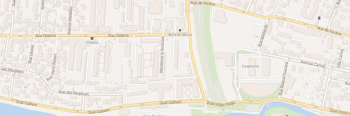 Plan du 198 Rue Diderot à Champigny-sur-Marne