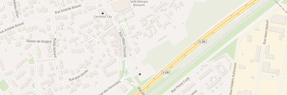 Plan du 6 Rue du Mal Leclerc à Villers-Saint-Paul