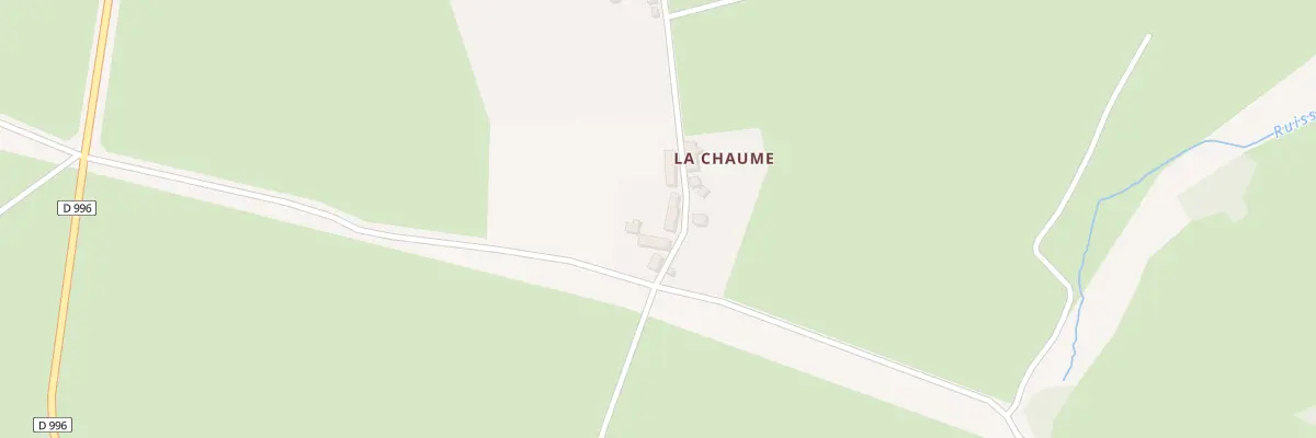 Plan du 5 La Chaume à Rougnat