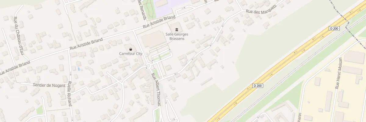 Plan du 5 Rue du Mal Leclerc à Villers-Saint-Paul