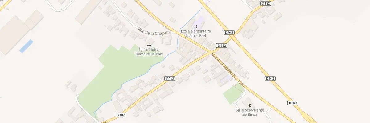 Plan du 1 Rue du Pont de Fer à Lillers