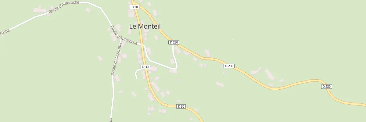 Plan du 4 Rte de Dijon au Monteil