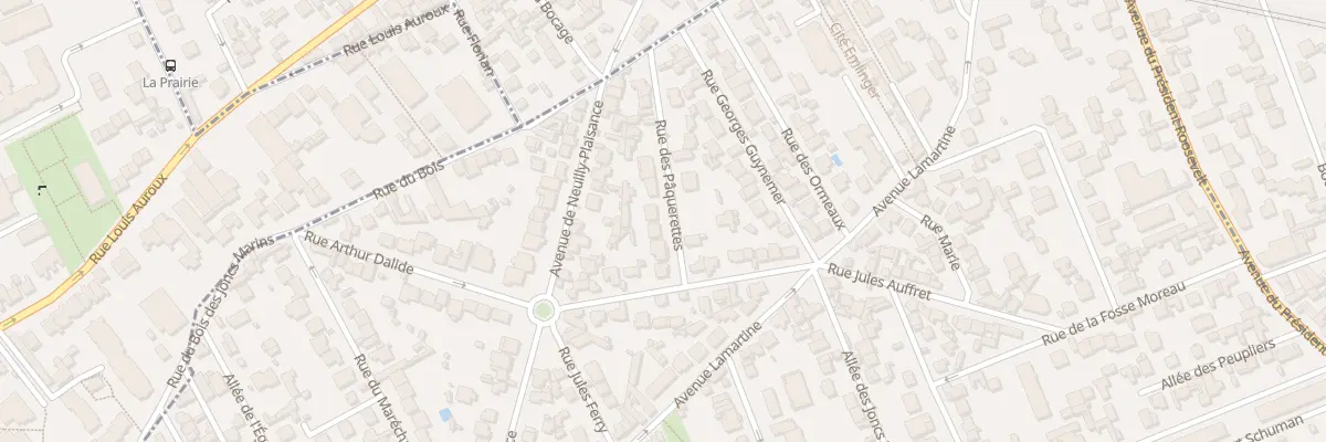 Plan du 3B Rue des Pâquerettes au Perreux-sur-Marne
