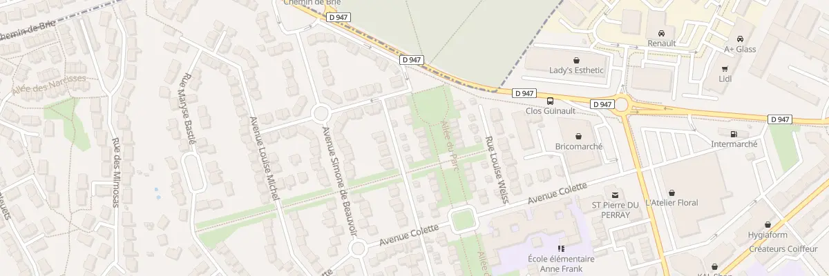 Plan du 52 Rue Louise de Vilmorin à Saint-Pierre-du-Perray