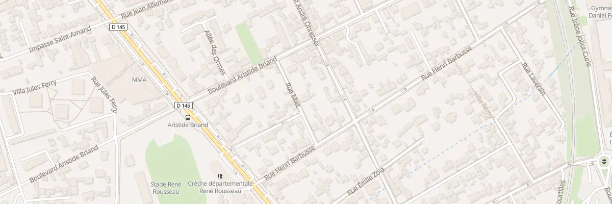 Plan du 5 Rue Miet à Champigny-sur-Marne
