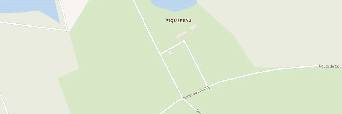 Plan du 9 Rte de Coudroy à Chailly-en-Gâtinais