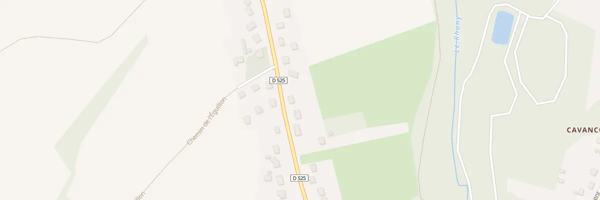 Plan du 44 Rue du Champ Saint-vaast à Angicourt