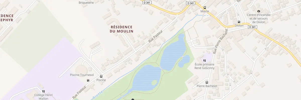 Plan du 33 Rue Pasteur à Divion