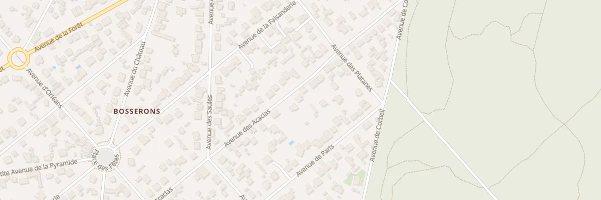 Plan du 27 Av des Acacias à Brunoy