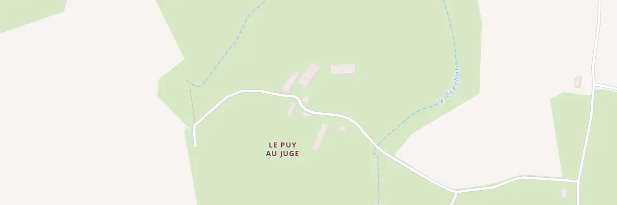 Plan du 1 Le Puy au Juge à Évaux-les-Bains