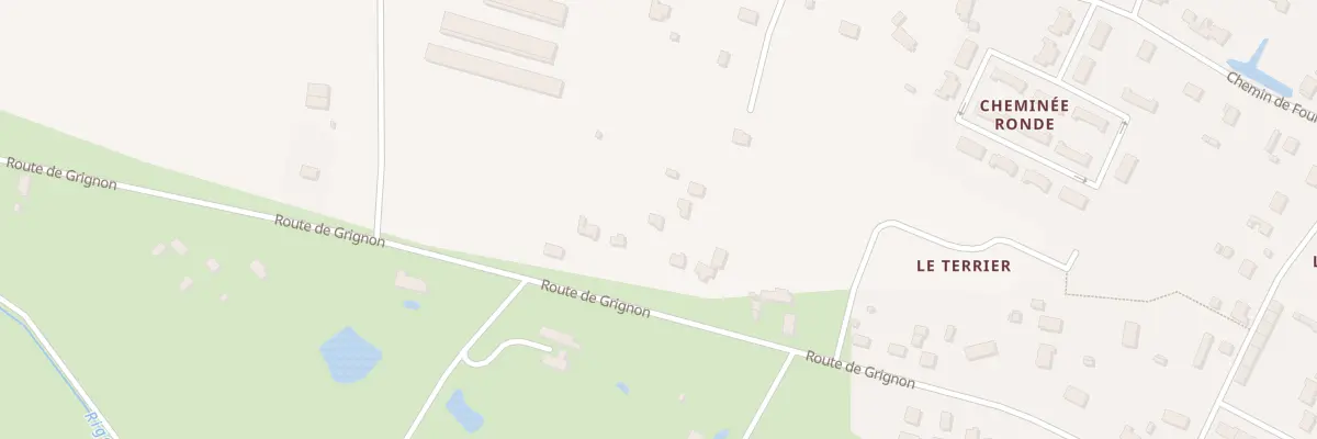 Plan du 30 Rte de Grignon à Lorris