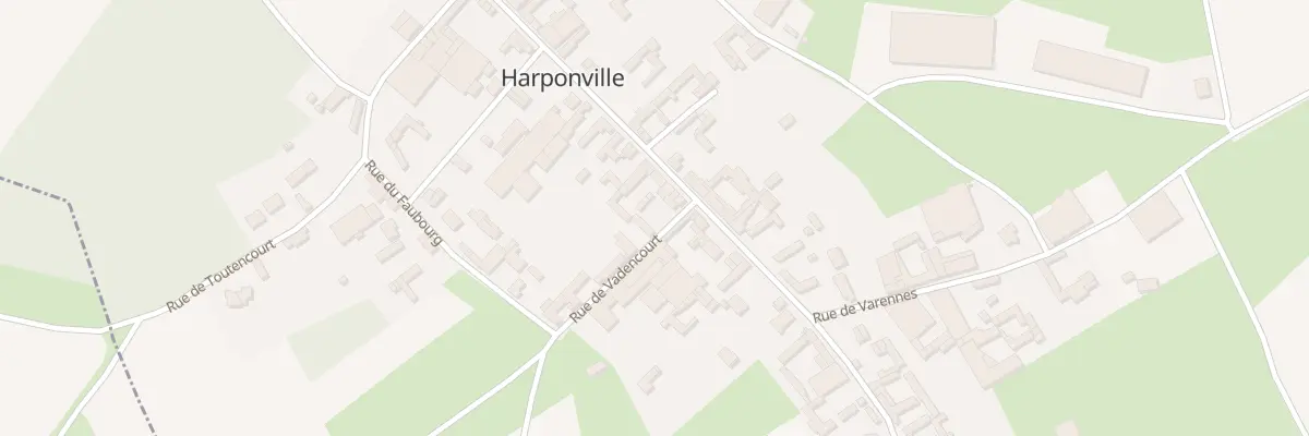 Plan du 22 Gr Grande Rue à Harponville