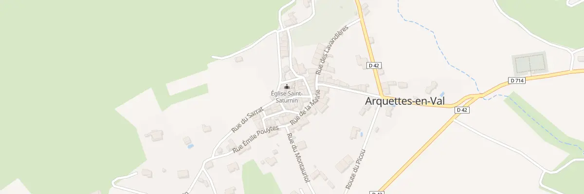 Plan du 32 Rue de l’Eglise à Arquettes-en-Val