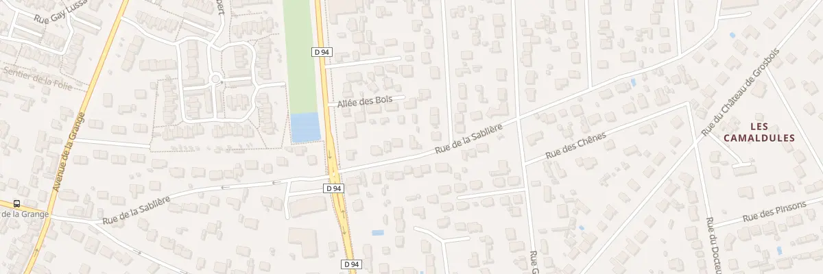 Plan du 47 Rue de la Sablière à Yerres