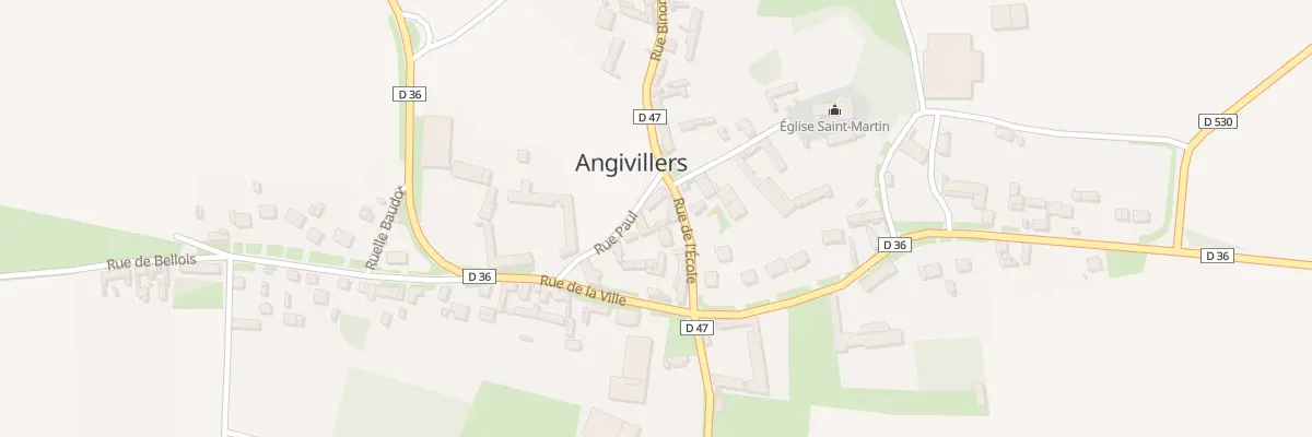 Plan du 7 Rue Paul à Angivillers