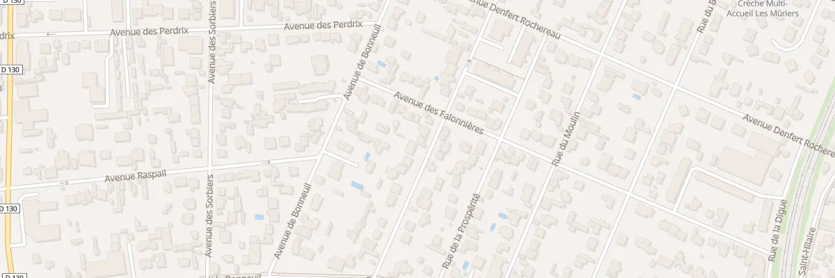 Plan du 52 Rue Chevalier à Saint-Maur-des-Fossés