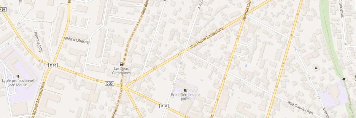 Plan du 14 Rue Pierre Brossolette à Neuilly-Plaisance