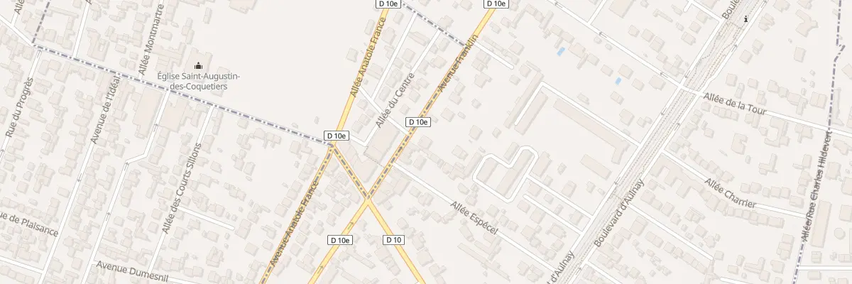 Plan du 56 Av Franklin à Villemomble