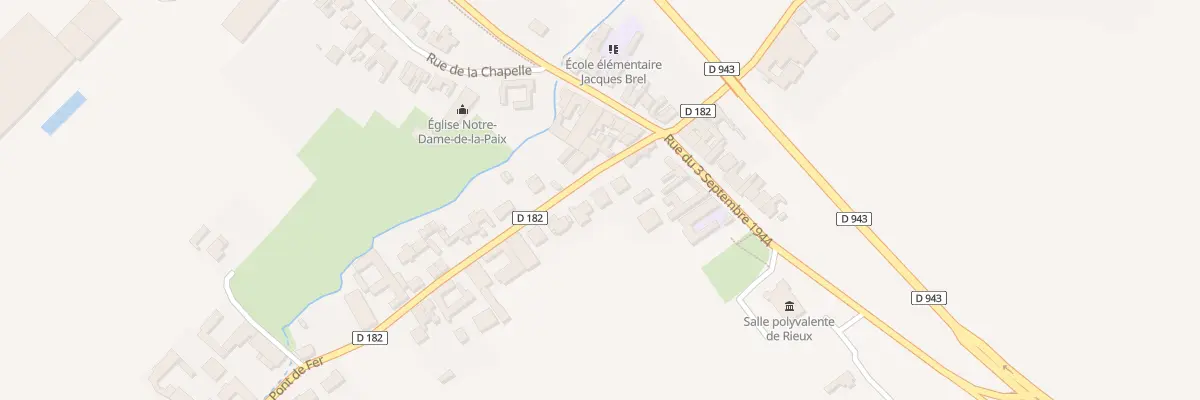 Plan du 8 Rue du Pont de Fer à Lillers