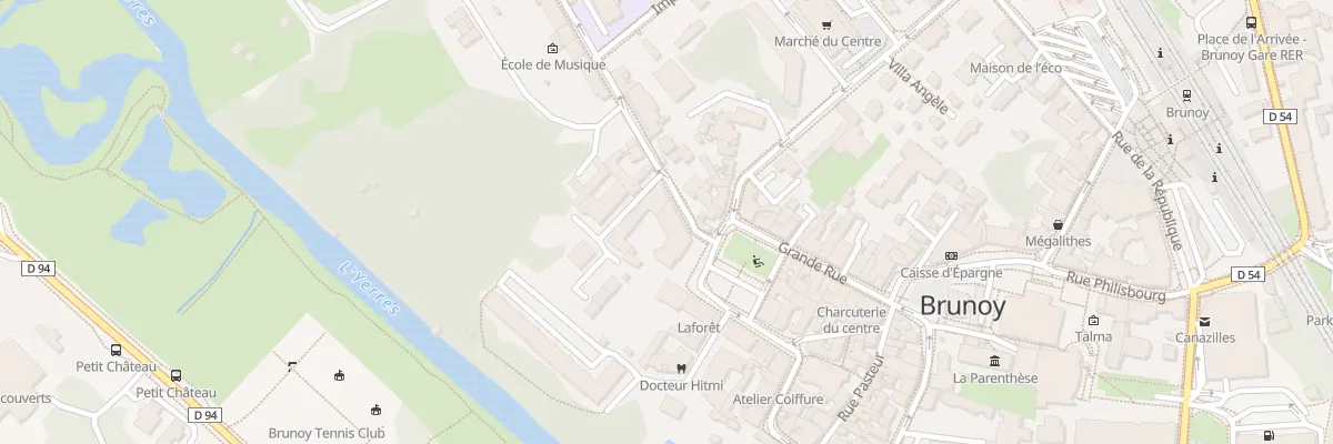 Plan du 5 Rue du Réveillon à Brunoy