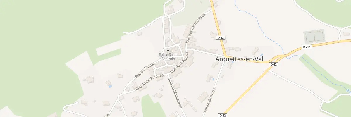 Plan du 21 Rue de l’Eglise à Arquettes-en-Val
