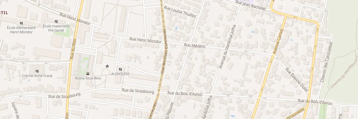 Plan du 41 Rue de la Pelouse à Neuilly-Plaisance