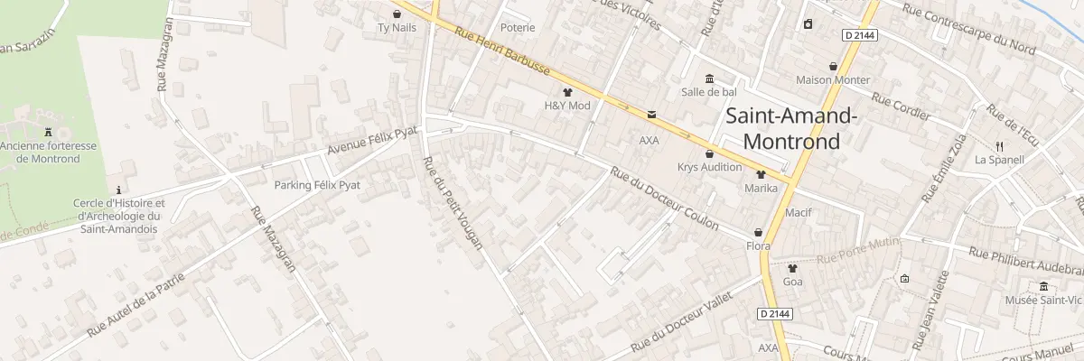 Plan du 47 Rue du Doc Coulon à Saint-Amand-Montrond
