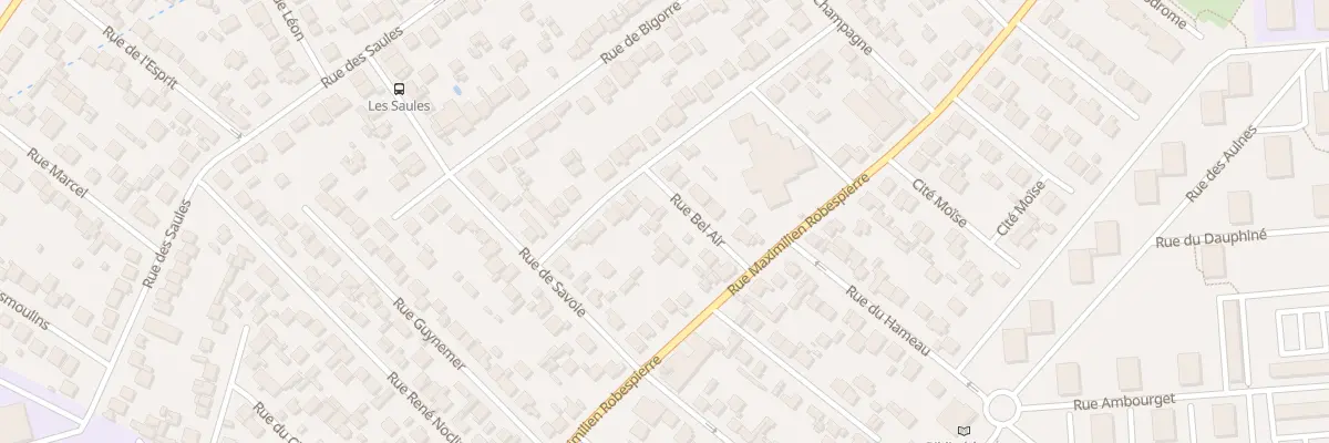 Plan du 9 Rue du Bel Air à Aulnay-sous-Bois