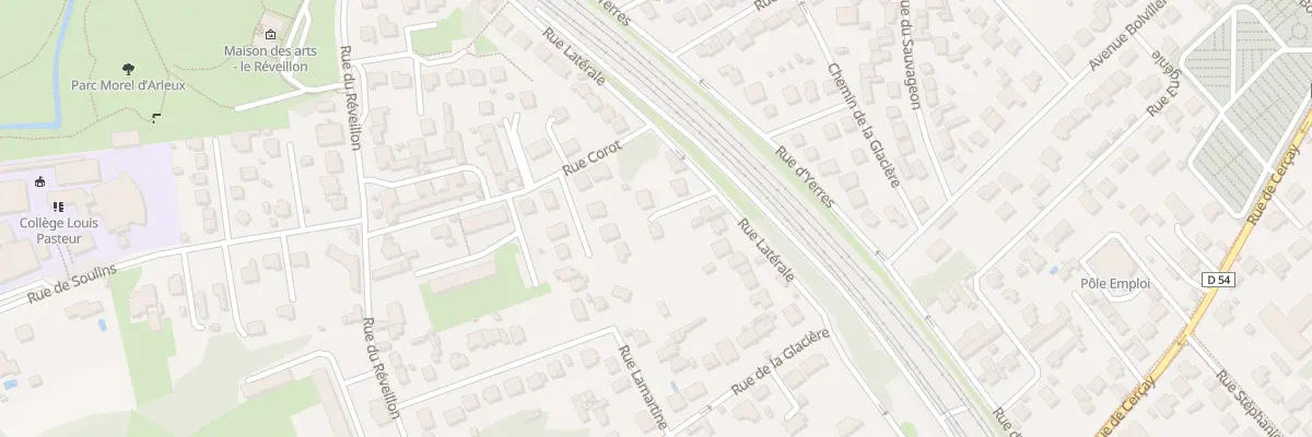 Plan du 43 Rue Latérale à Brunoy