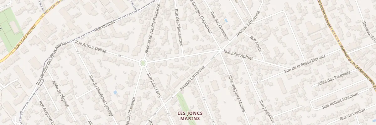 Plan du 29 Rue Jules Auffret au Perreux-sur-Marne