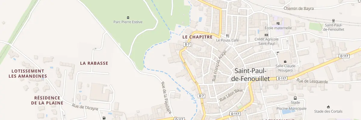 Plan du 27 Bd de l’Agly à Saint-Paul-de-Fenouillet