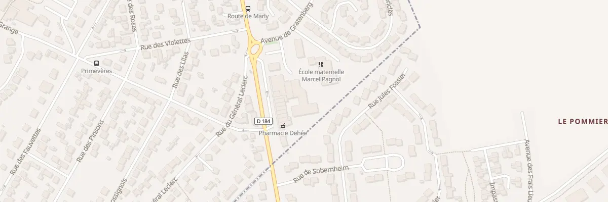 Plan du 1 Pl Jean Moulin à Puiseux-en-France