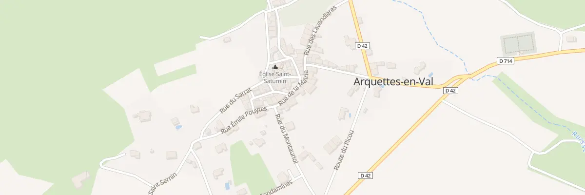 Plan du 11 Pl de la Mairie à Arquettes-en-Val
