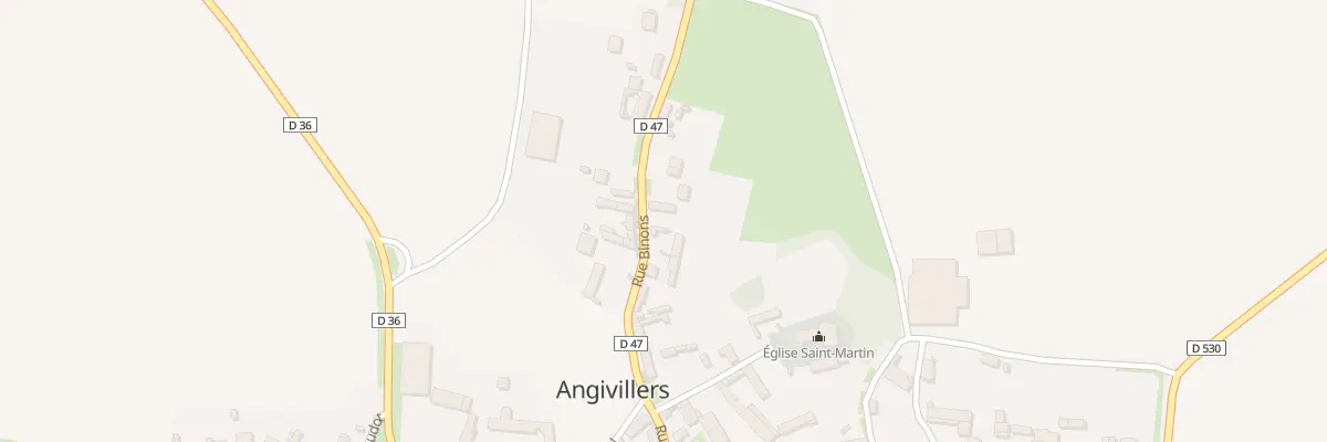 Plan du 134 Rue Binons à Angivillers