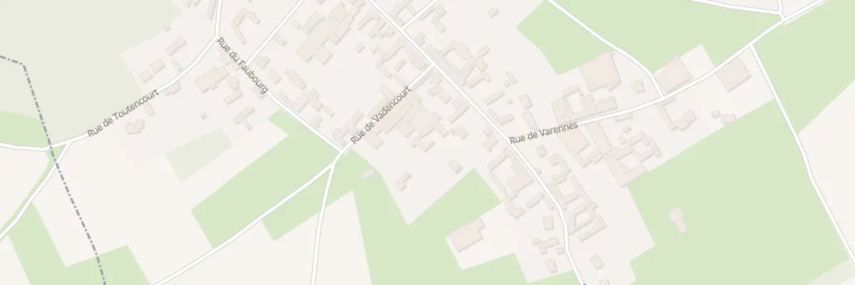 Plan du 28 Gr Grande Rue à Harponville