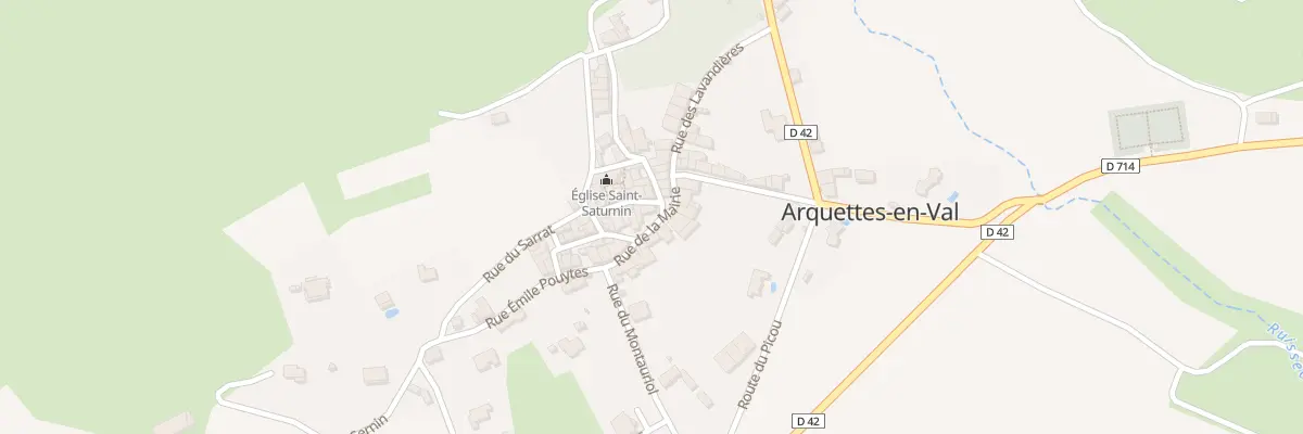 Plan du 4 Pl de la Mairie à Arquettes-en-Val
