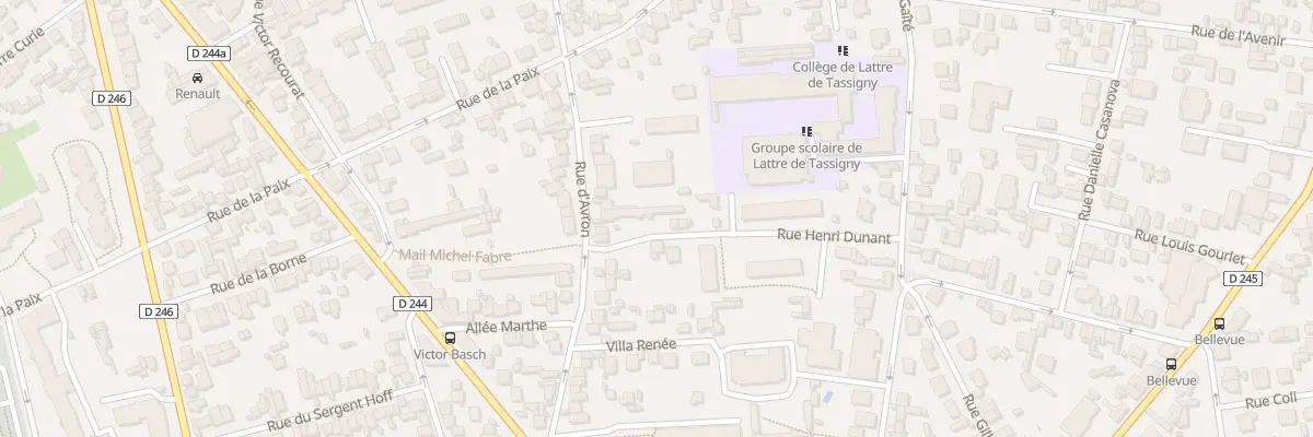 Plan du 38 Rue d’Avron au Perreux-sur-Marne