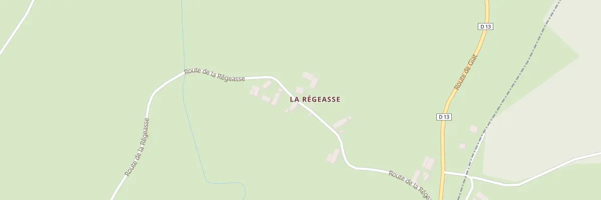 Plan du 5080 La Regeasse à La Celle