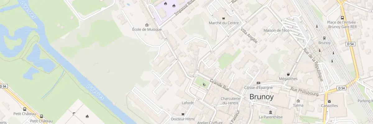 Plan du 2B Rue du Réveillon à Brunoy