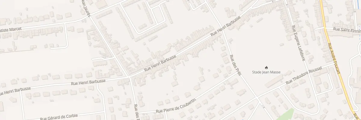 Plan du 47 Rue Henri Barbusse à Corbie