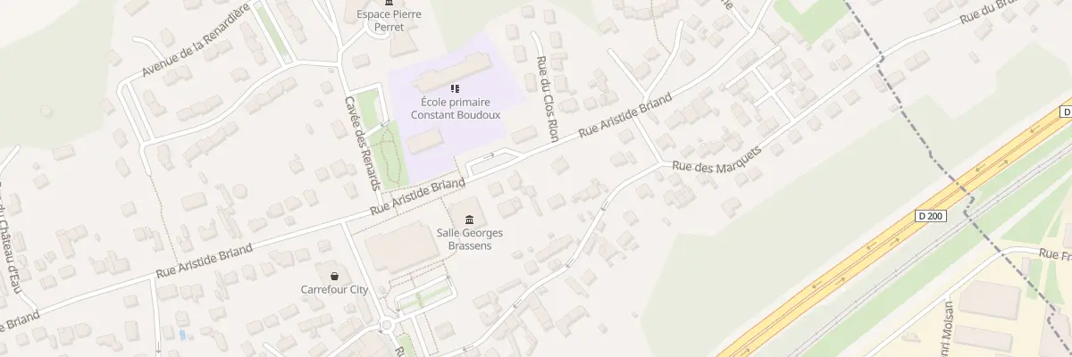 Plan du 146 Rue Aristide Briand à Villers-Saint-Paul